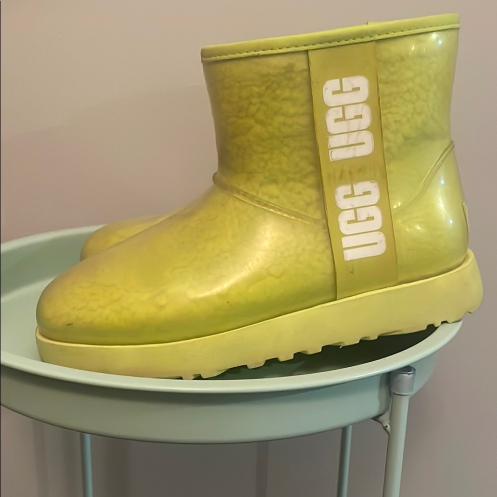 UGG Kids Bright Yellow Boots